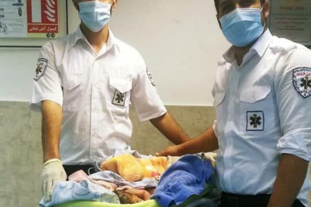 تولد نوزاد عجول الوندی در آمبولانس